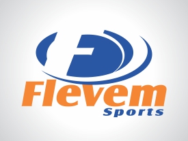 Anúncio com Logotipo Flevem Sports