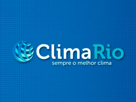 Anúncio com Logotipos Clima Rio