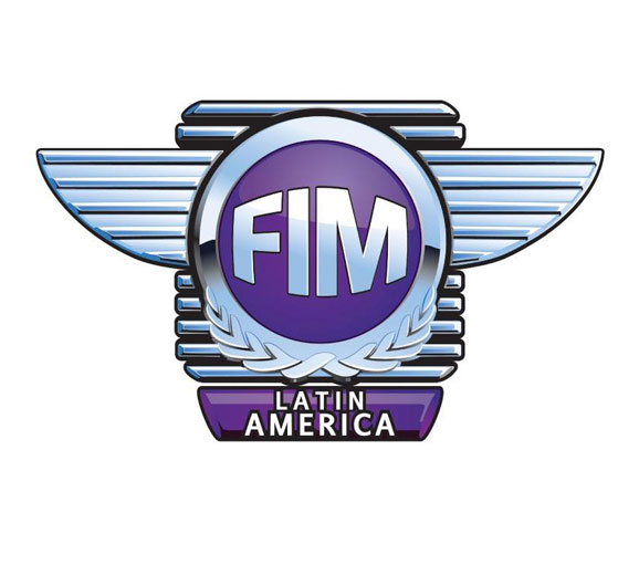 Logotipo da federação internacional de motociclismo américa latina